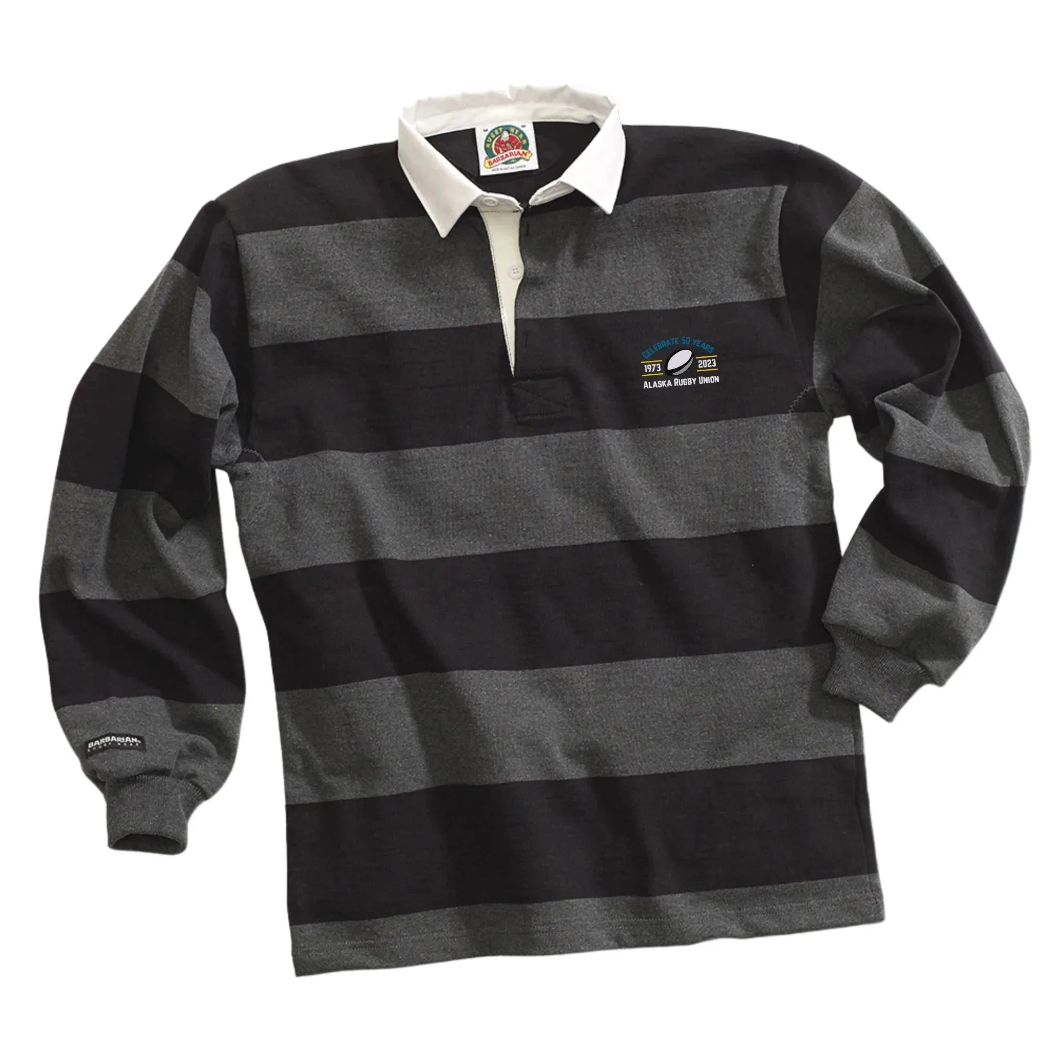 AKRU 50th Anniv. Traditional 4 Inch Stripe Rugby Jersey