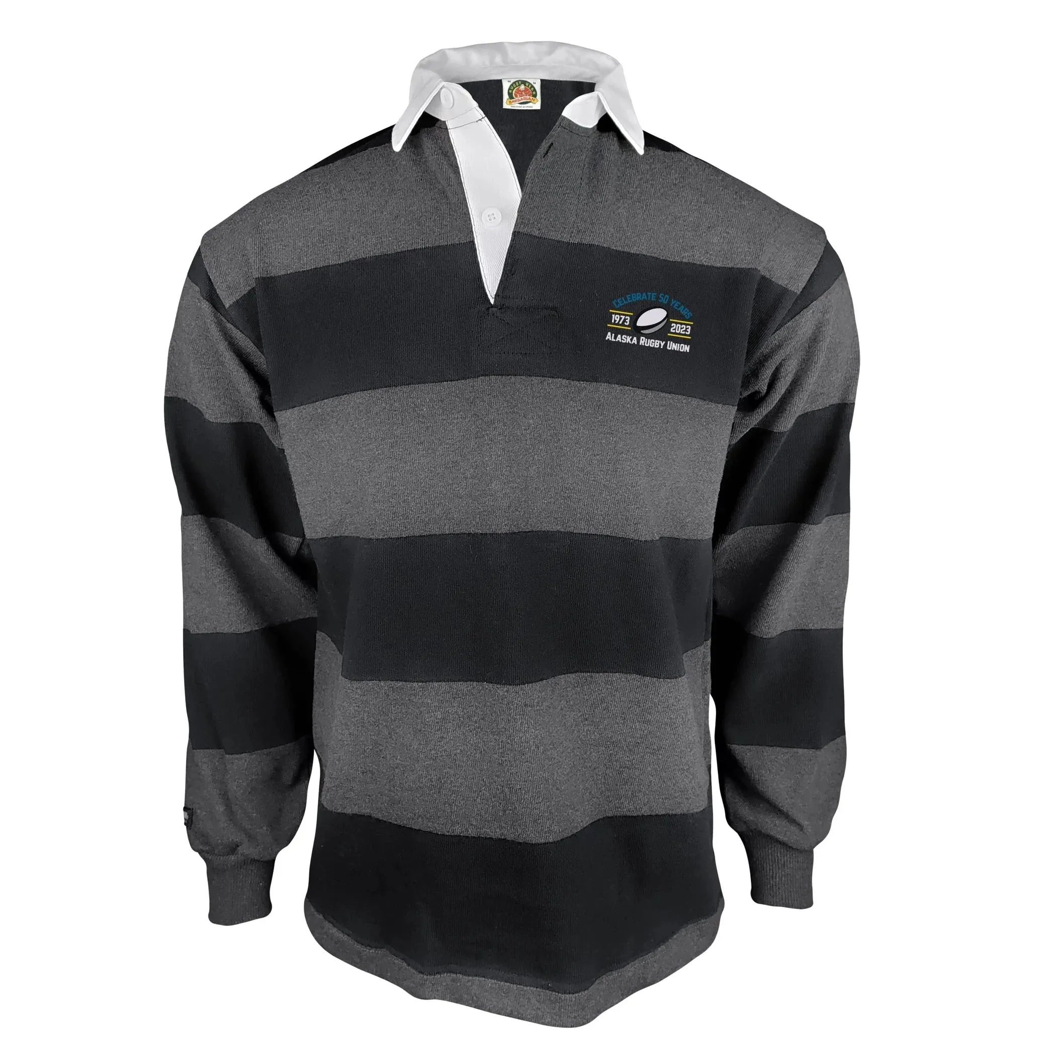 AKRU 50th Anniv. Traditional 4 Inch Stripe Rugby Jersey
