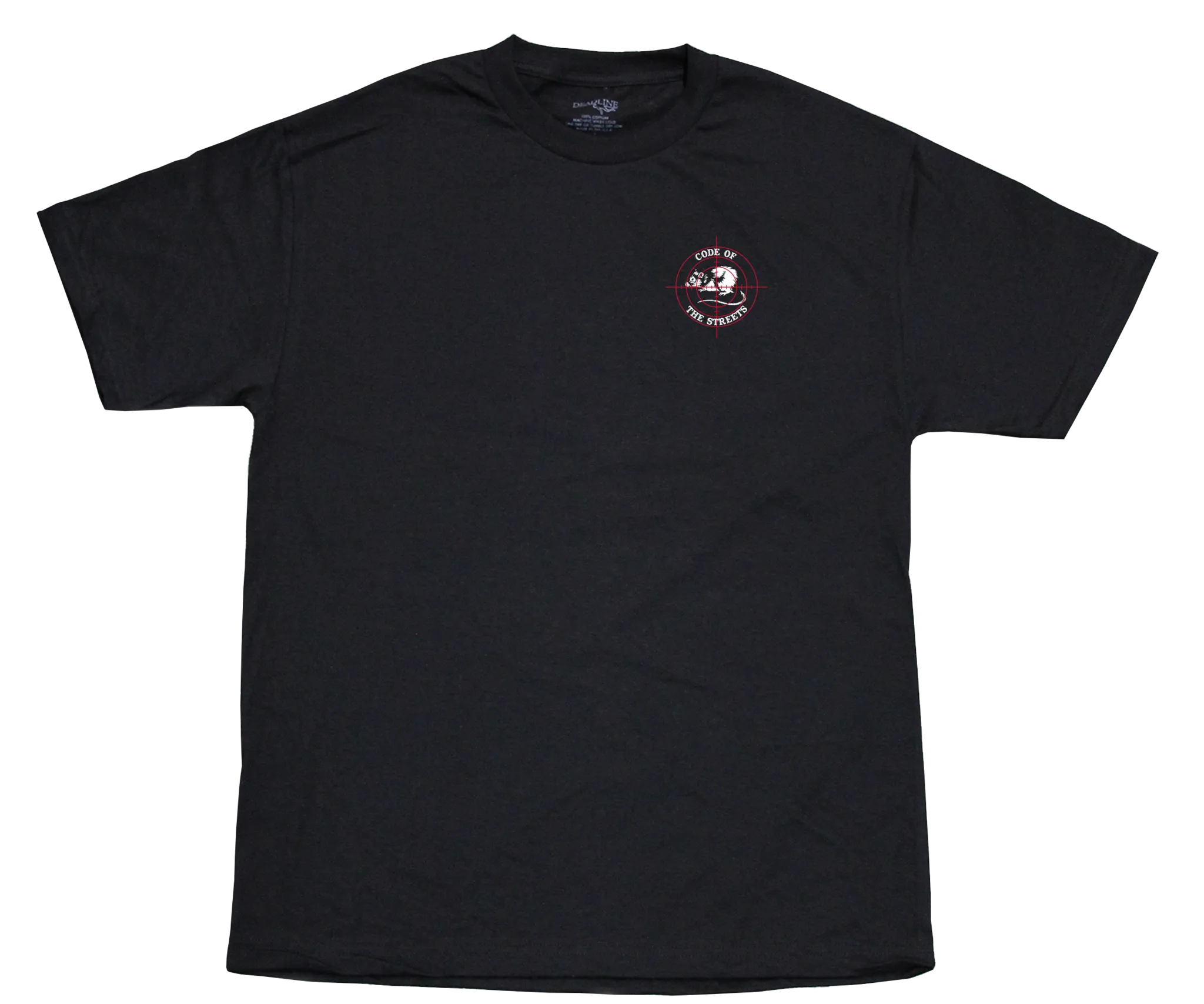 Deadline Snitches Get Stitches S/S Tee Black