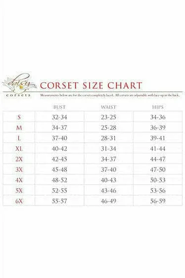 Deluxe White Satin Steel Boned Corset