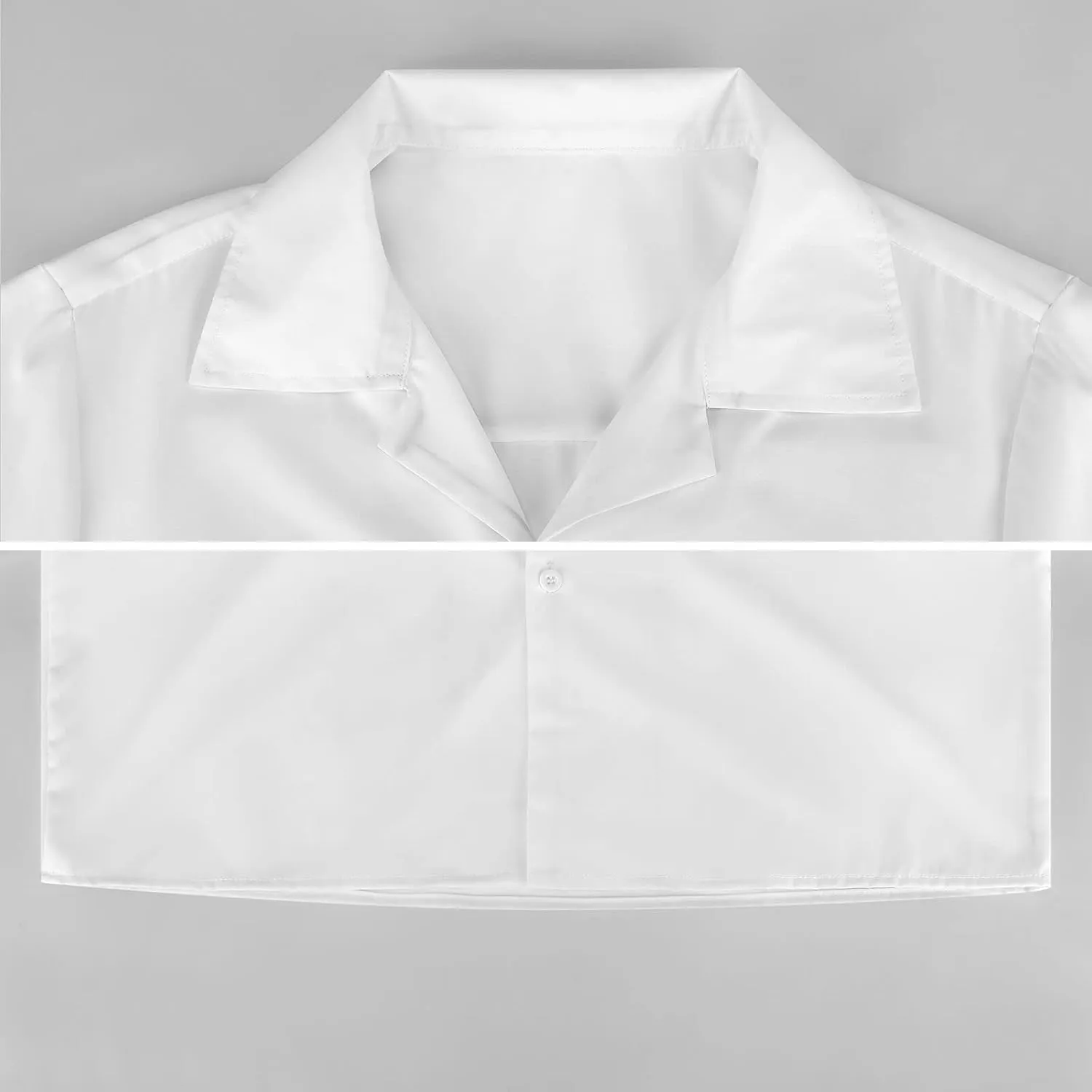 Donut Print Cuban Collar Shirt Classic Design for Comfort and Style