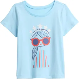 GAP Baby Girls' Short Sleeve Graphic Tee