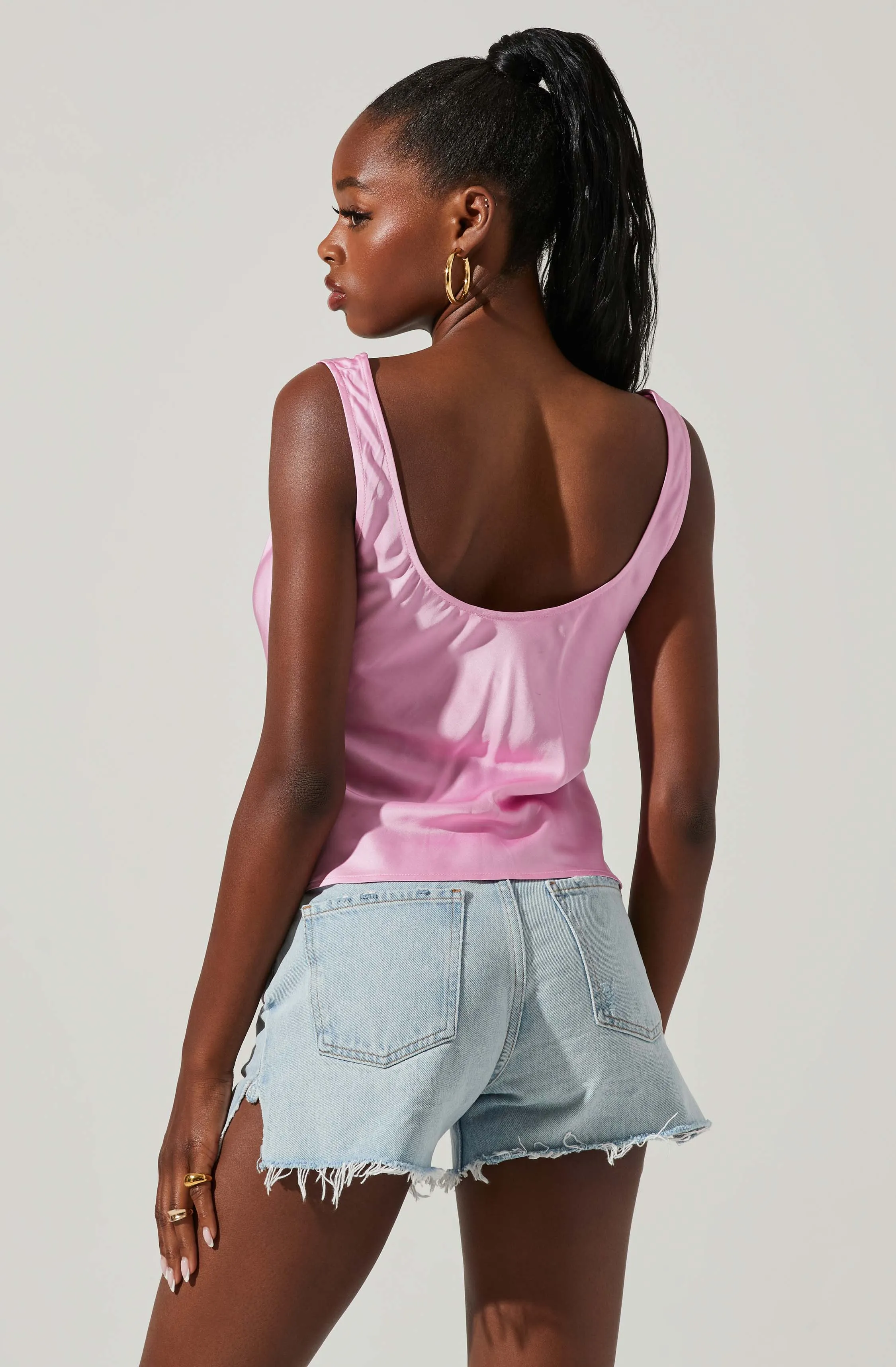 Julie Cinched Front Top