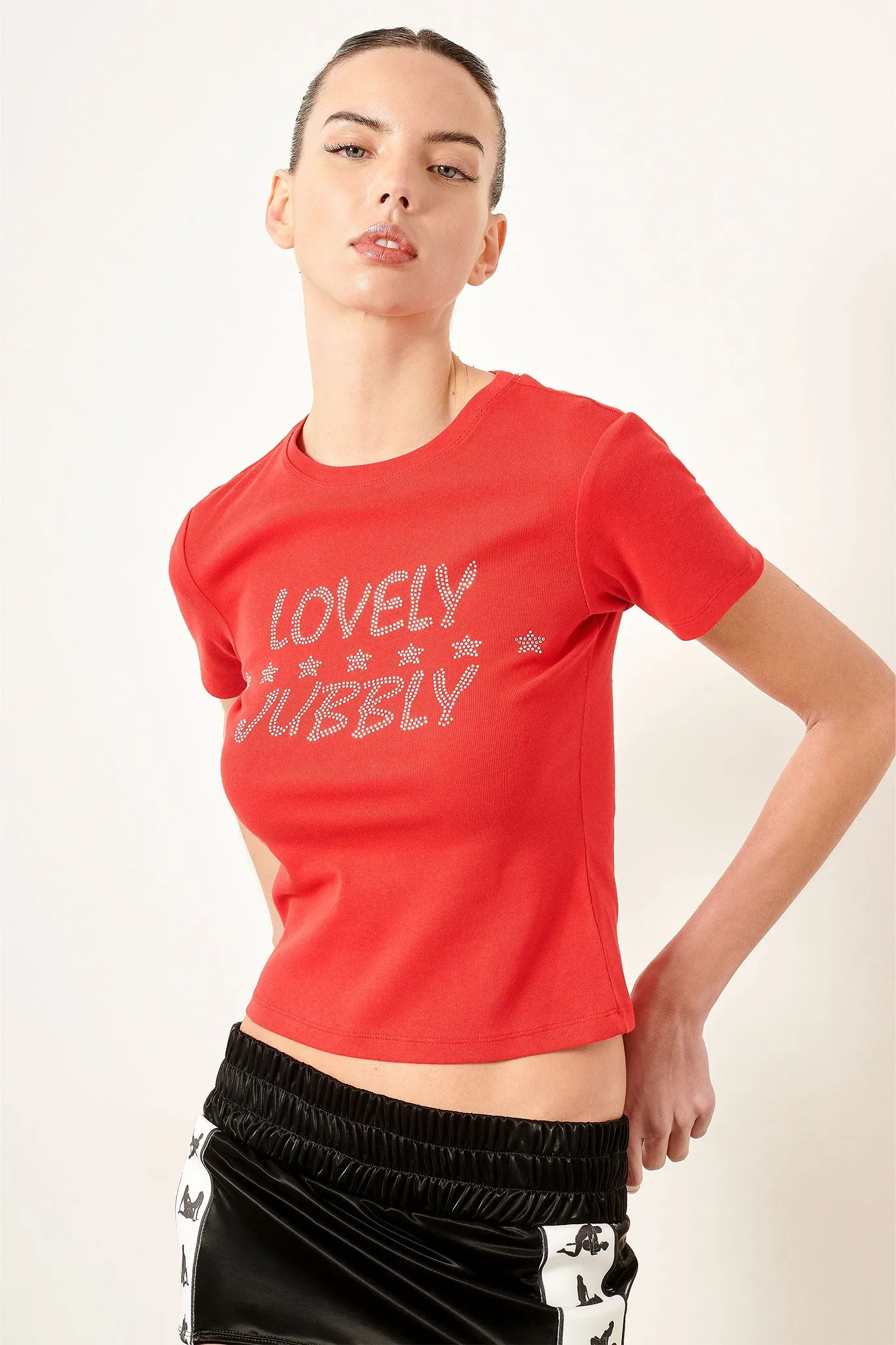Lovely Jubbly Tee Red
