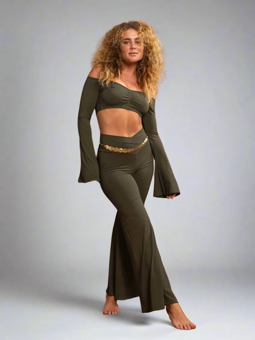 Persephone Top - Forest Jade