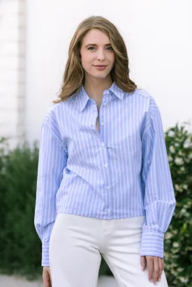 Roccio Cropped Buttoned Shirt
