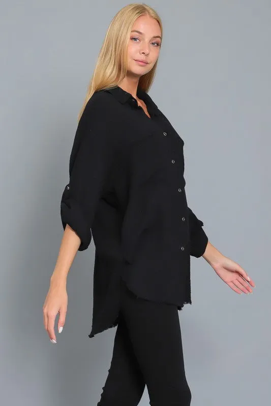 Roll up or long sleeve shirt