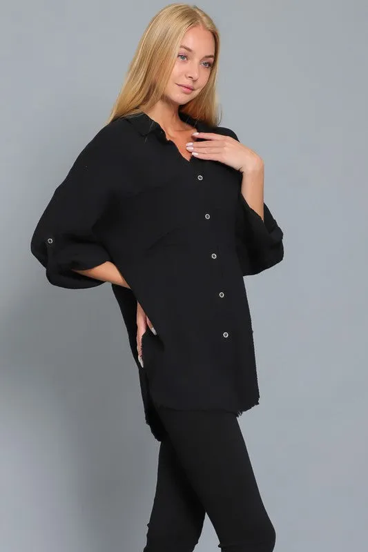 Roll up or long sleeve shirt