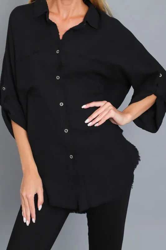 Roll up or long sleeve shirt