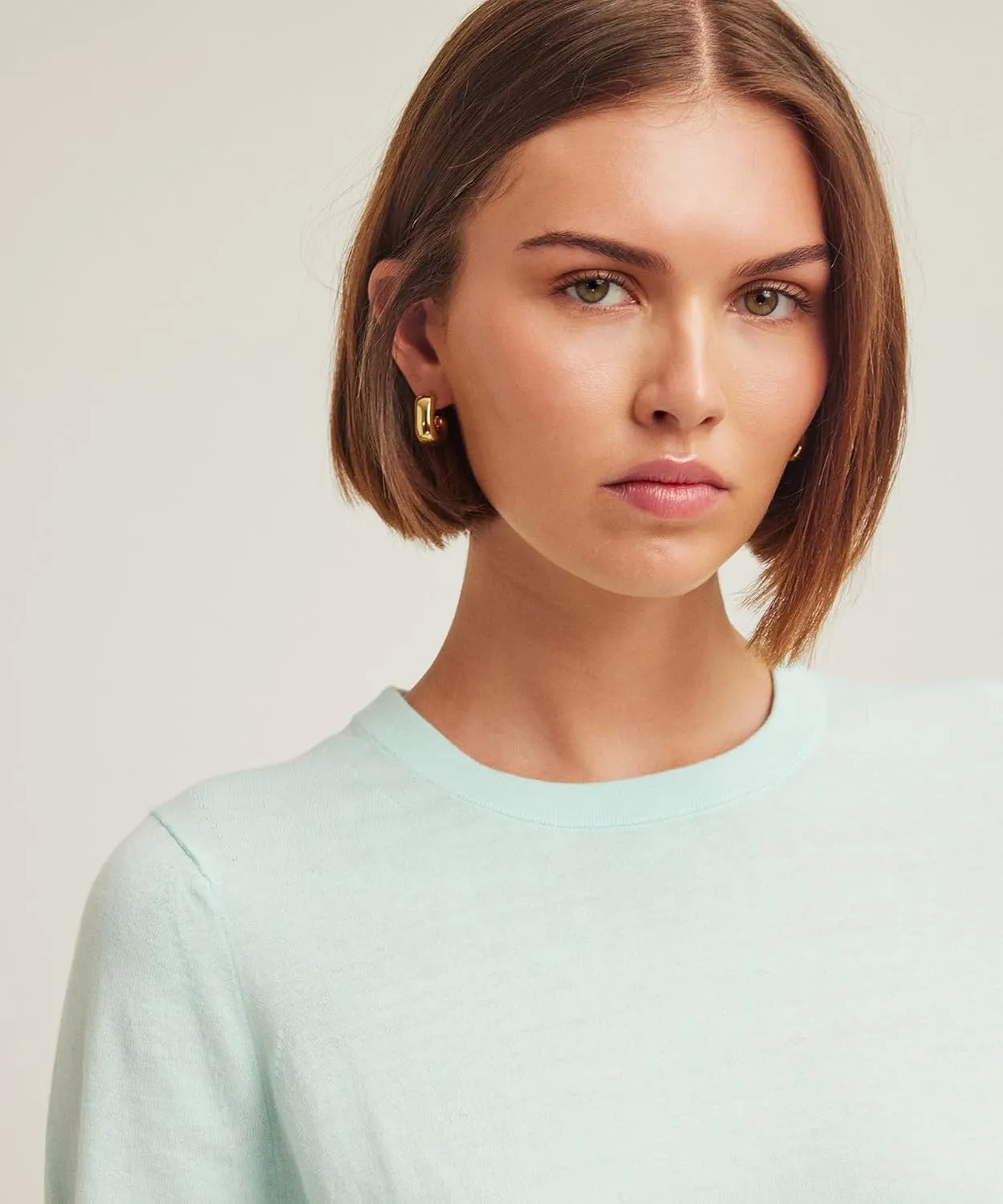 Women's Cotton Cashmere Crewneck