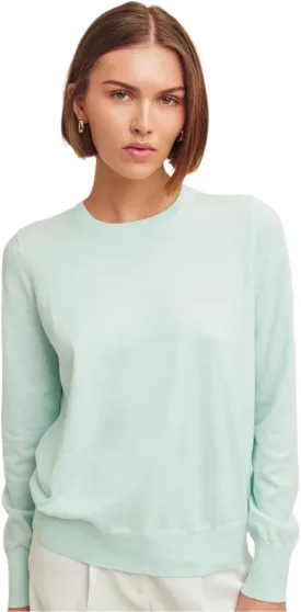 Women's Cotton Cashmere Crewneck